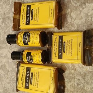 Pharmacopeia Soap Shampoo Body Lotion Travel Sizes